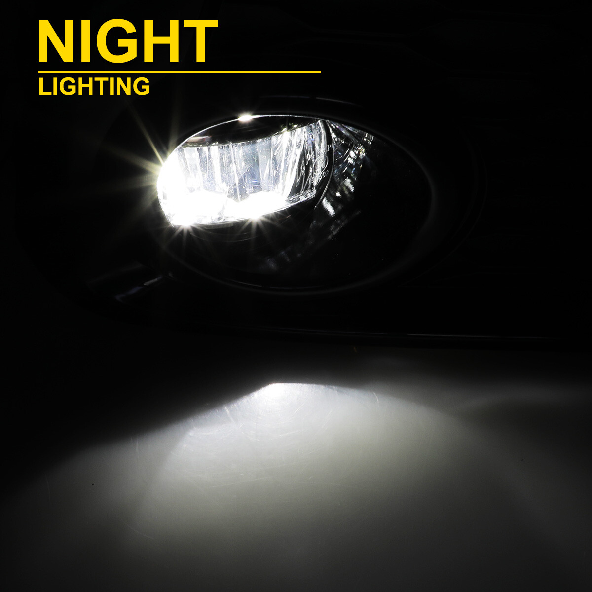 LED Fog Lights for 1719 Honda Civic Hatchback Si Assembly Lamps Wiring