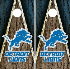 Detroit Lions Cornhole Board Vinyl Wrap - Decal Sticker VZ546