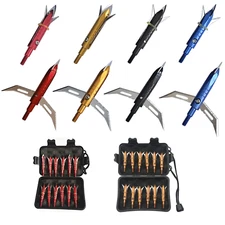 Hottest 12Pcs Swhacker Hunting Broadheads 100Gr 2-Sharp Blade Crossbow Tips