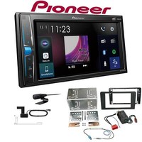 Pioneer Multimedia Autoradio Bluetooth Dab+ FüR Audi A3 In Schwarz Vollaktiv