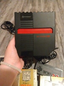 Hyperkin RetroN 2 HD Gaming Console for NES/SNES- Super Famicom - and Games