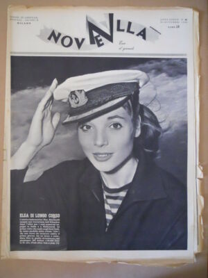 NOVELLA n�40 1956 Elsa Martinelli Dean Martin  [G794]