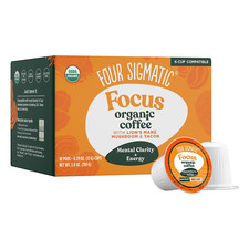 Mushroom Coffee K-Cups Organic Dark Roast Coffee with Lion S Mane Mushroom Pow
