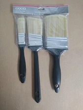 3pcs Good All Purpose Household Paintbrushes Set Unbrand NEW SEALED 