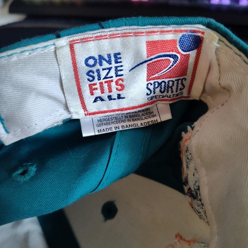 Miami Dolphins Snapback Hat NFL Shadow Pro Line Y2K Sports Specialties Vintage - Bild 6 von 8