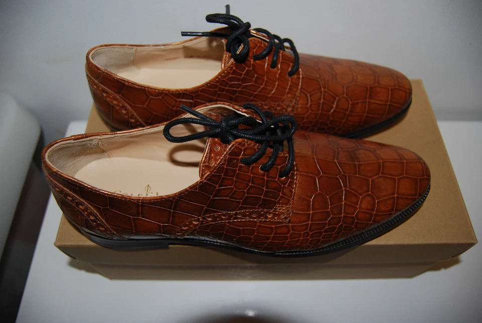 NUEVO EN CAJA Zapatos Oxford Breslyn Breslyn Marrón Metálico Cole Haan 5.5