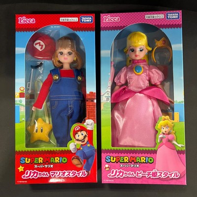 Licca-chan Doll Super Mario Licca-chan Mario Style & Princess Peach Takara Tomy