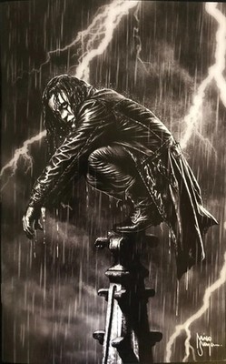 The Crow Megacon Exclusive Mico Suayan Virgin LMT 100 W/COA 2026