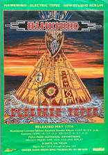 HAWKWIND 1992 original PRINT ADVERT ELECTRIC TEPEE