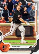 Pete Alonso 300th Career HR Topps NOW Presale Read Orioles New York Mets