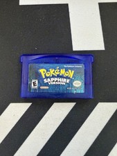 Pokemon: Sapphire (Nintendo GBA. 2003) Authentic, Cart Only, Dry Battery. Tested