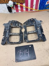 1992 95 1997 FORD F250 F350 DIESEL HEADLIGHT HEAD LIGHT MOUNT BRACKETS WINDOWS