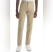Theory Men  s Straight Leg Khaki Pants Size 33 X 32