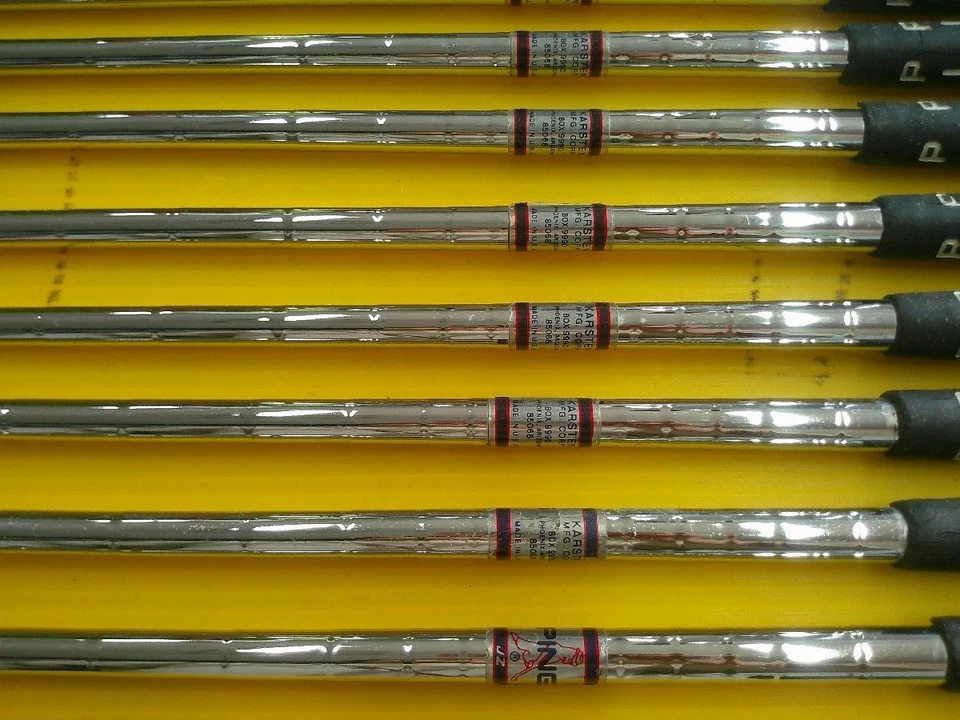 Ping Zing Beryllium Copper Red Dot Iron Set #3-9,W,S (9Clubs) - Image 4 of 4