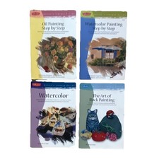 Walter Foster Artist's Library Art Books Watercolor Oil Rock Painting Nature