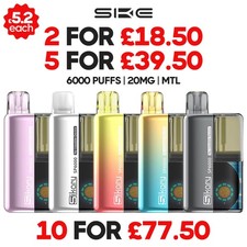 Sikary Tako SP6000 Prefilled Pod Kit | 800mAh | Replaceable Pods | Rechargeable