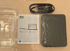 WD WDBKUZ0020BBK-WESN Easystore 5TB External USB 3.0 Portable Hard Drive - Black