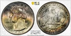 1950-S WASHINGTON QUARTER PCGS MS67 243760 - PRETTY TONING