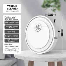 Robot Vacuum Cleaner with Sweeping Suction and Mopping Home Cleaning System