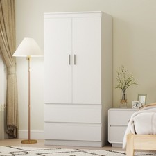 HOMCOM Kleiderschrank mit 2