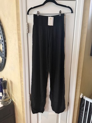 Women's Lotus & Luna 100% Rayon Harem Pants Sz XS Black Boho Hippie Festival NWT