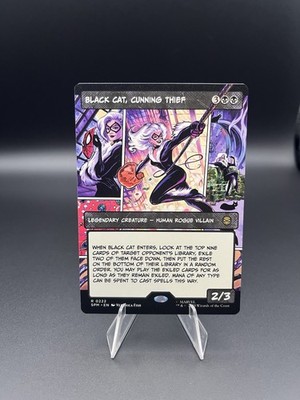 Black Cat, Cunning Thief (Borderless) Marvel's Spider-Man Regular