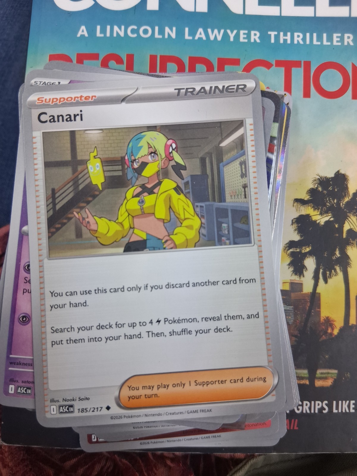 Canari 185/217 Me: Ascended Heroes Regular