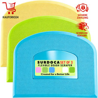 Teigschaber Teigkarte Teigspachtel 10,6X6,7 Zoll Kunststoff Bpa-Frei Backen