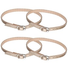 4 Pairs High Heels Shoe Straps, Detachable Ankle Shoelace Straps, Gold