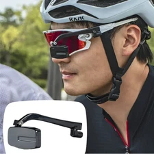Bike Helmet Eyeglass Rear View Mirror 360 Adjustable Cycling Mirror Lightweight 