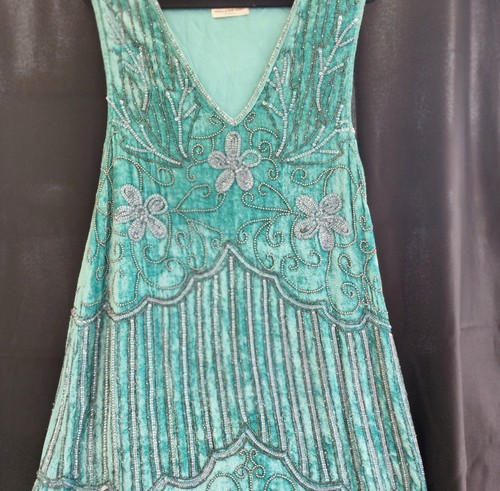 Spell & The Gypsy Elsa Sequin Opal Dress Women’s S Gorgeous Beadwork NWT