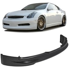 Fits 03 04 05 06 Infiniti G35 Coupe 2dr Base Front Bumper Lip Spoiler Gl Style