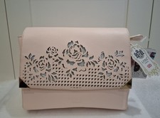 LYDC Large Pale Pink/Nude Rose Laser Cut Bag New With Tags!!