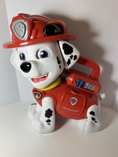 VTech Paw Patrol Treat Time Marshall Feed Him Alphabet Bones Missing The O Bone