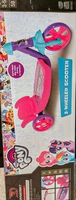 NIB - Hasbro - My Little Pony - 3D Dynacraft 3-Wheeled Scooter-3 To 5 Years 2017