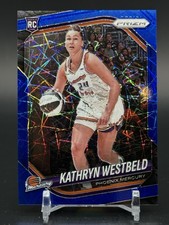 2025 Panini Prizm WNBA Kathryn Westbeld #29 Rookie Blue Velocity RC