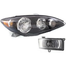 Headlight Kit For 2005-2006 Toyota Camry Sedan 4-Door For Models Made In USA