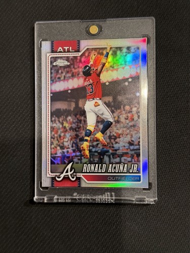2026 Topps Chrome Ronald Acuna Jr. #124 Image Variation Refractor SSP