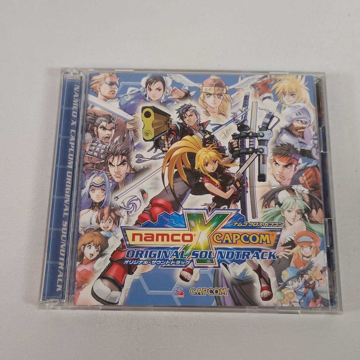 Namco X Capcom Original Soundtrack CD Japanese 2005 VGM OST Video 