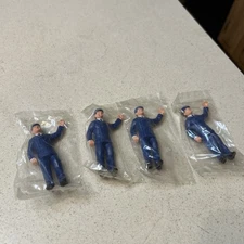 4 Lionel G Gauge Painted Waving Engineer Figures G Scale Railroad New Nice