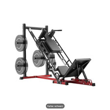 Profi Beinpresse Hack-Squat-Maschine Beintrai...
