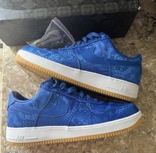 Size 13 Nike CLOT x Air Force PRM Royal Silk for sale online