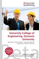 Lambert M. Surhone (U. A.) | University College Of Engineering, Osmania...