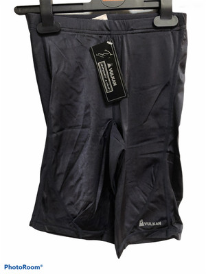VULKAN Men's Training Shorts Multi-Sportline Shorts Short Pants, Black, S