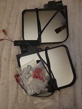 10L0L No-Drill Golf Cart Mirrors - Universal Fit for Yamaha, EZGO, Club Car