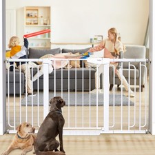 Extra Wide Baby Gate 29.7-57 Mom s Choice Award White Cumbor Stairs Moms Awards