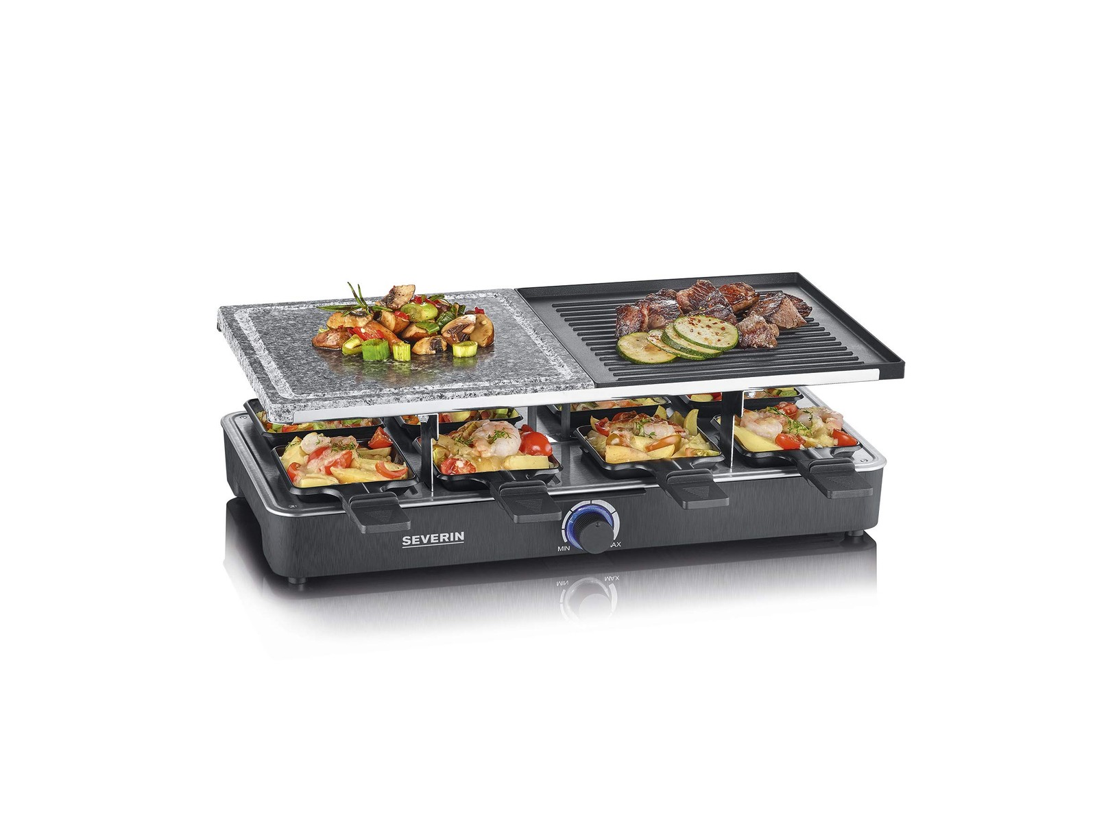 Recensione Raclette Grill 1300W: Pietra Naturale e 8 Mini-Padelle