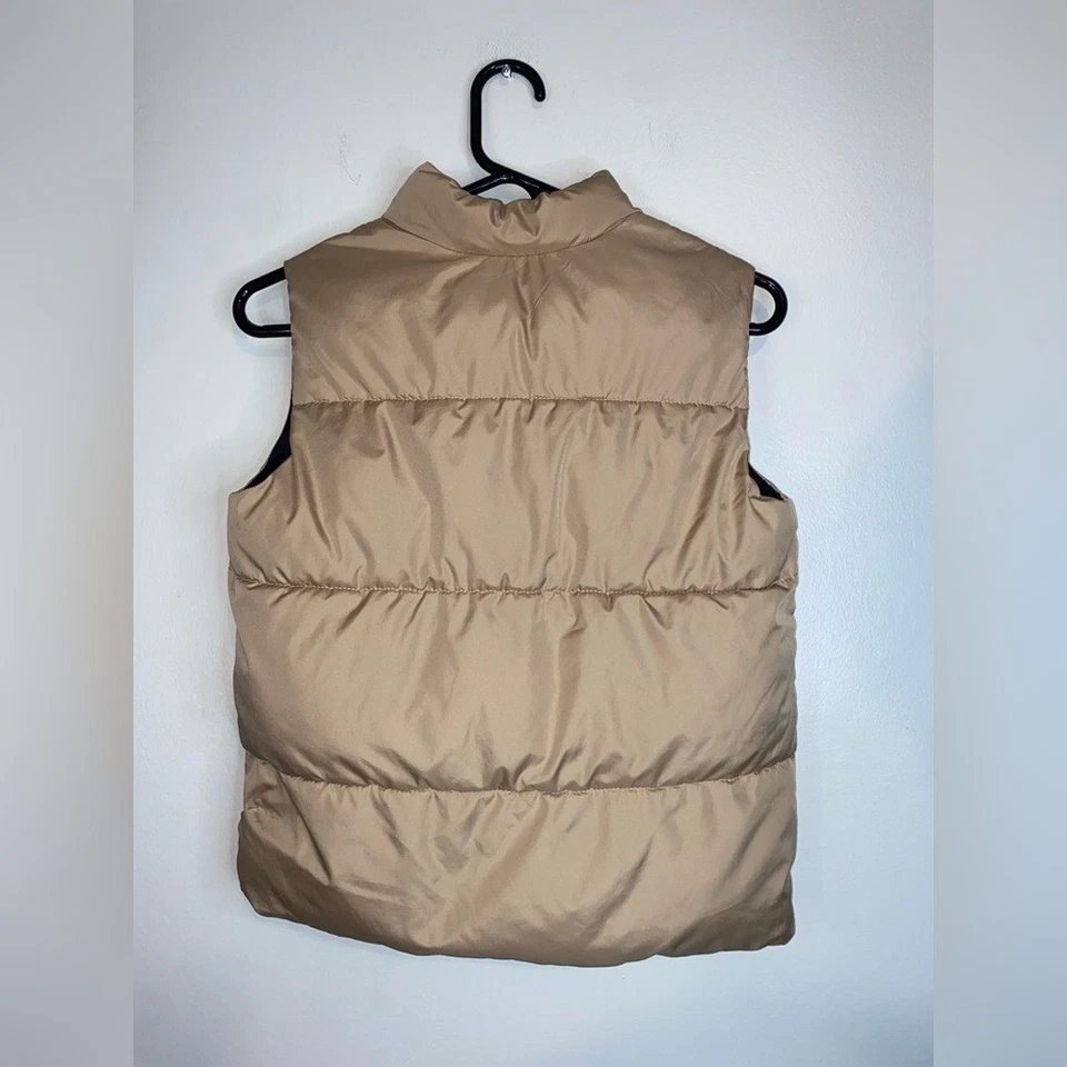 Chaleco acolchado bronceado para niños Foto 2 de 4