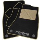 To fit SsangYong Musso 2017+ Auto Black Tailored Car Mats [RCW]