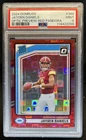 2024 Donruss Jayden Daniels Optic Rated Rookie Preview Red Pandora #389 PSA 9